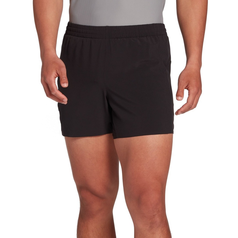 VRST Men's 5'' Run Shorts, XL,‎ Black